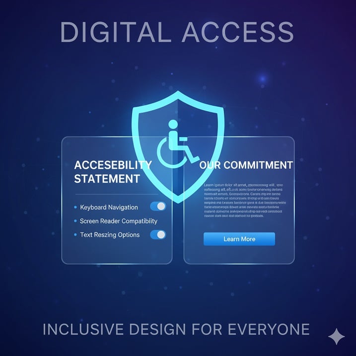 הצהרת נגישות AD תוכן ומדיה